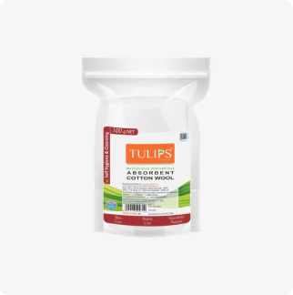 Absorbent Cotton Roll (100 gm in a Ziplock Bag) - Image 3