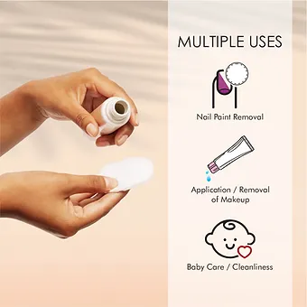 Cotton Pads (100 pcs in a Ziplock Bag) - Image 3