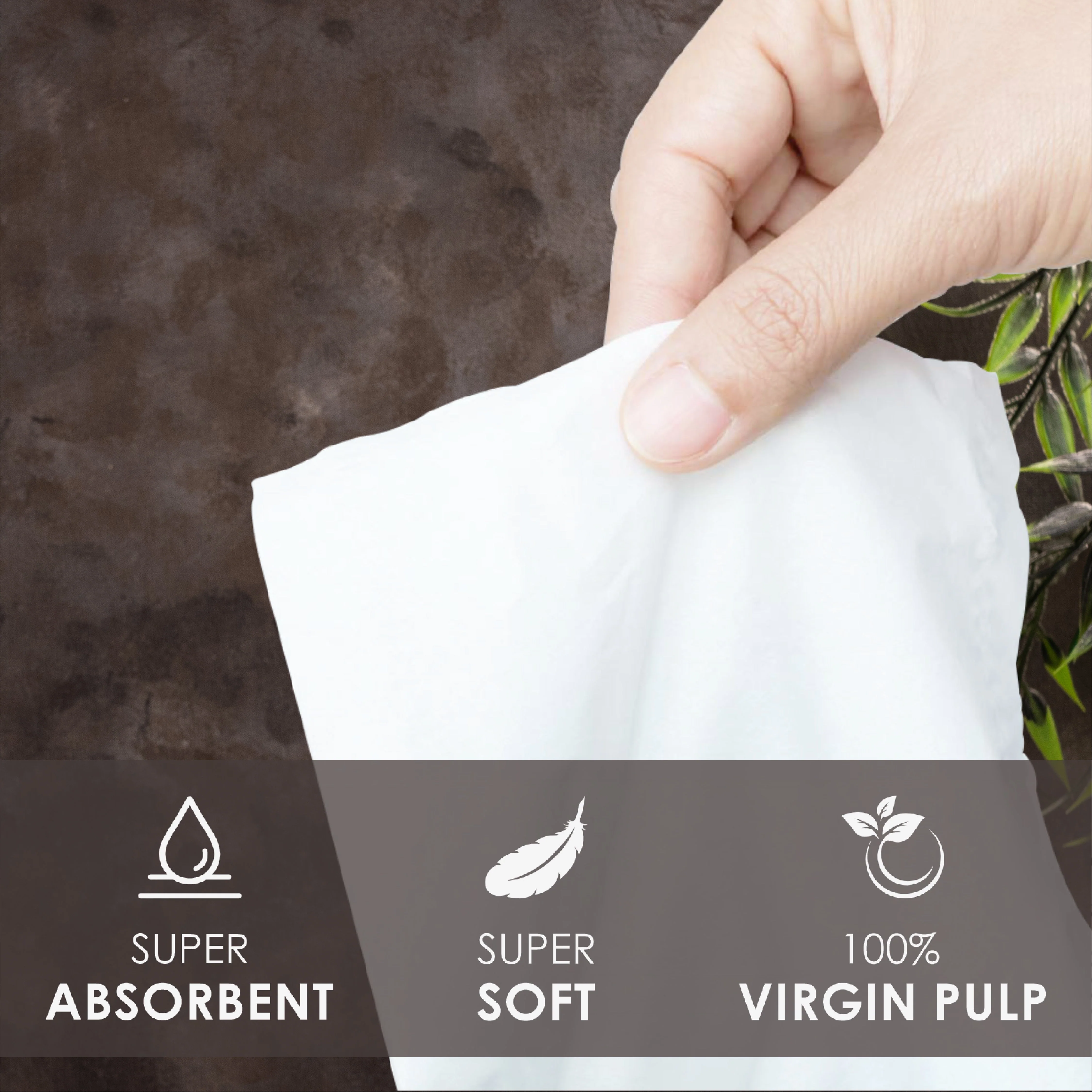 Creme Soft Pocket Tissue Paper (3 Ply,  10 Pulls - Image 3