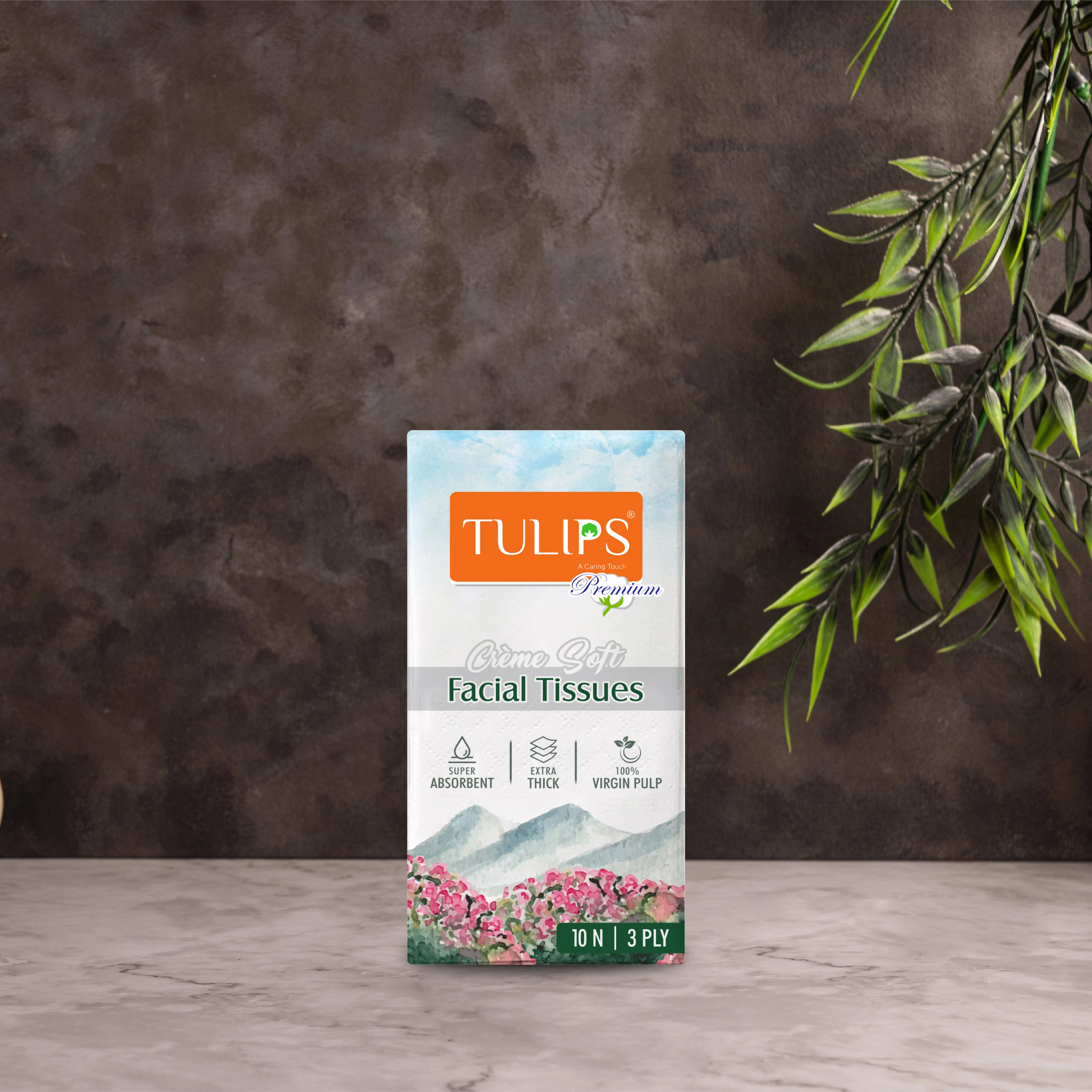 Creme Soft Pocket Tissue Paper (3 Ply,  10 Pulls - Image 4