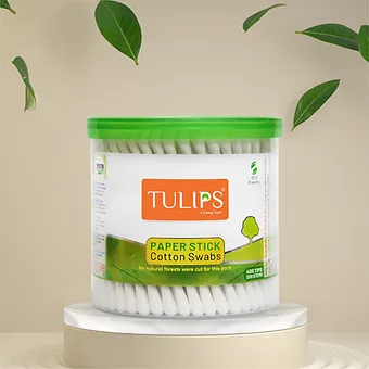 Eco Friendly Cotton Buds/ Swabs (200 Sticks in a Jar) - Image 5
