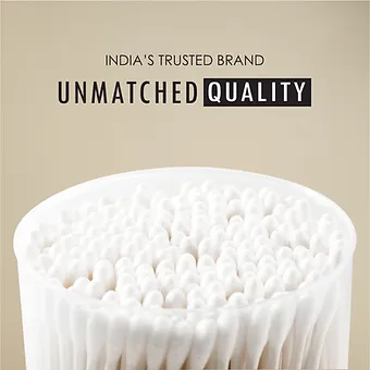 Eco Friendly Cotton Buds/ Swabs (300 Sticks in a Jar) - Image 3