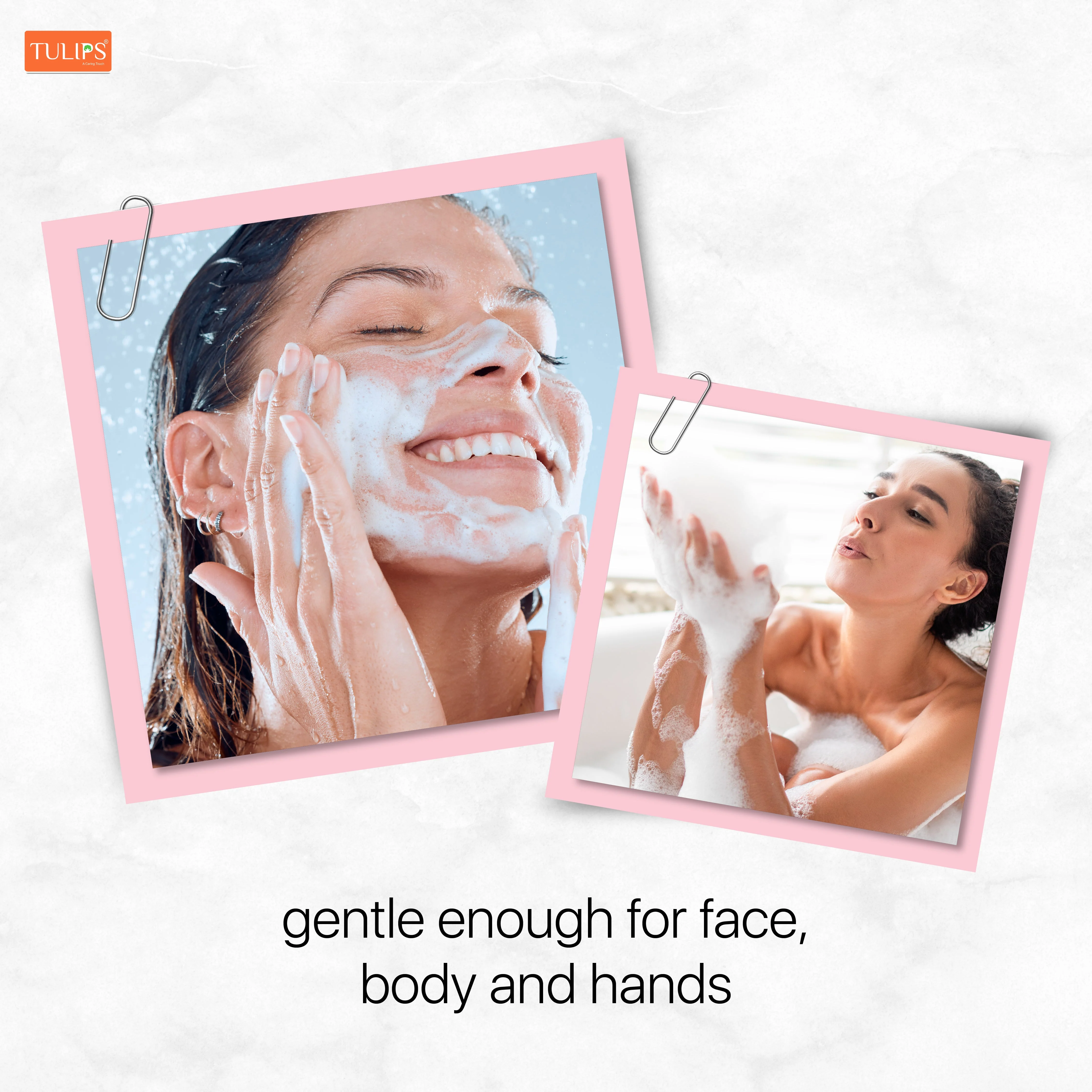 Handmade Bathing Bar - redbud & cherry blossom (125 G) - Image 5