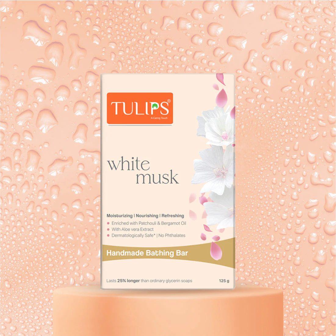 White Musk (125g) Bathing Bar- White Musk Soap - Image 4