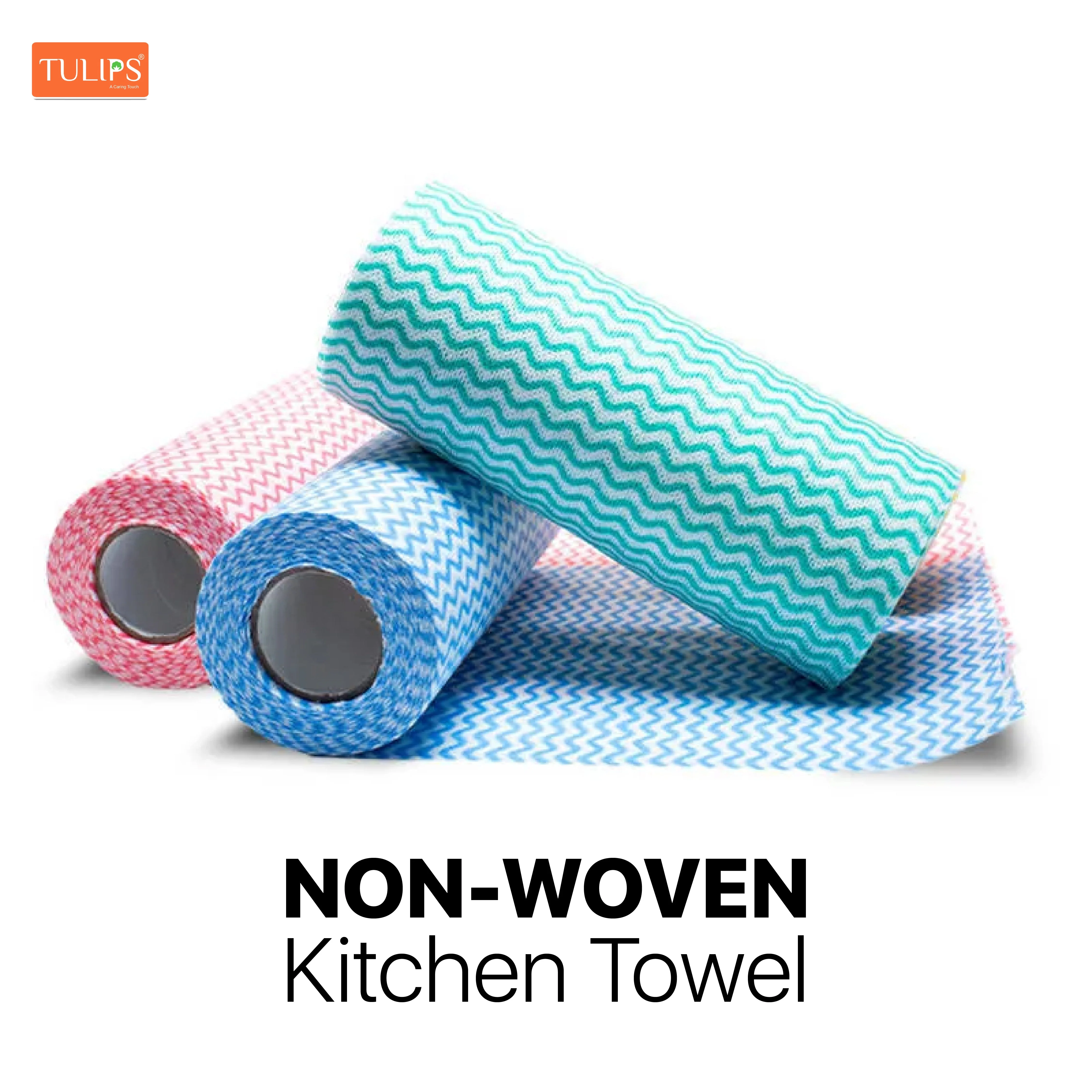 Tidy Chef Non- Woven Kitchen Towels/Roll (80 Pulls, 2 ply) - Image 8