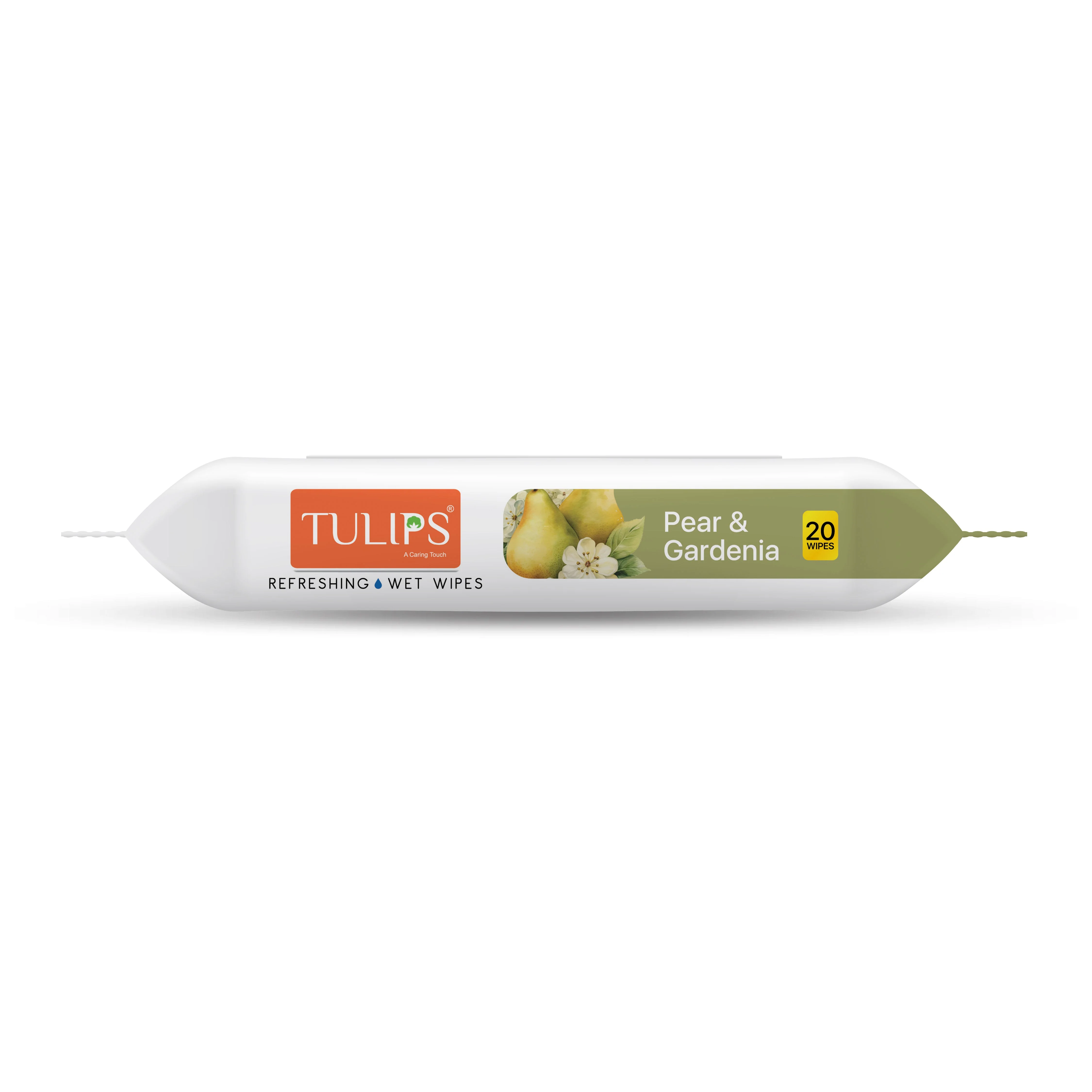 Tulips Refreshing Wet Wipes Pear & Gardenia (20 N) - Image 9